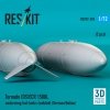 RESKIT RSU72-0294 Tornado IDS/ECR 1500L underwing fuel tanks (welded) (German/Italian) (2 pcs) (3D Printed) (1/72)